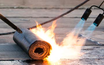 Tir Y Berth asphalt flat roofing repairs