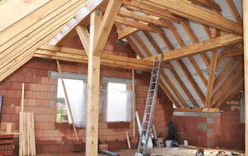 Tir Y Berth attic trusses