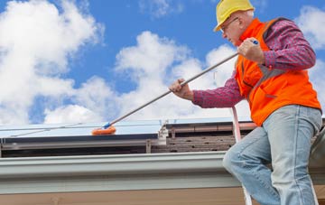 Tir Y Berth soft wash roof cleaning